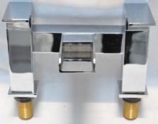 1 x Chrome Bath Filler – Used Commercial Samples - Boxed – Has Slight Pitting to the Chrome – No
