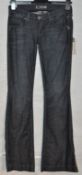 1 x Pair of Hudson Blue Denim Womens Jeans – Size 25 Waist – New with Tags – High Resale Value – Ref