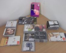 40 x Bulk Lot of Music CD's & DVD's – Includes : Kylie Minoque, Cold Play, Gorillaz – Please see