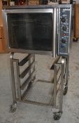 1 x Blue Seal Moffet Turbofan 31 Electric Convection Oven - Model E311MS - 60 Minute Bake Timer, 3
