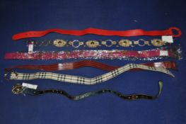 74 x Assorted Belts - NJB051 - CL008 – Various Styles & Big Brands - See Pictures – Location: Bury