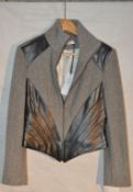 1 x Hemyca Zilla Grey Jacket– Size 8 - High Resale Value – Ref : G41 - CL007 - Location:
