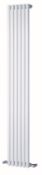 1 x Duo Line MHS Designer Radiator – 1800x360x10mm – White - New Boxed – Model : DUO011180036 - BTU: