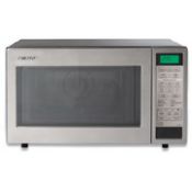 1 x Sharp 900W Silver Microwave – Ref : CAT113 – Model : R-33ST – 26 Litre Interior – Auto Cook –