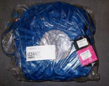 5 x Zandra Rhodes Izzah 02 Blue Handbags - NJB084 - CL008 - Location: Bury BL9 - RRP £200