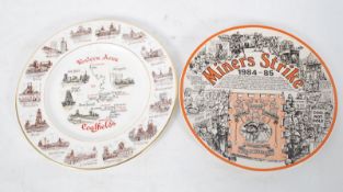 2 collectors plates mining related to include Miners Strike 1984 - 1985 and Coalfields - Western