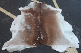 A large 20th century retro skin / hide rug