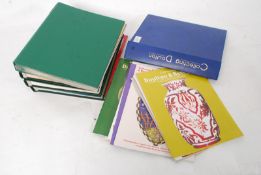 A collection of Royal Doulton & Beswick collectors magazines complete in the albums