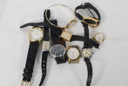 A collection of vintage watches to include Timex, Ingersoll, Smiths, Roamer, Sekonda etc