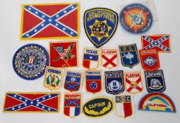 An extensive collection of NASA embroidered space programme space and shoulder patches to also