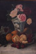 A 20th century still life oil on canvas