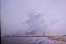 WATSON CHARLTON,A 19th century watercolo