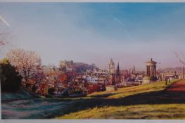 KEVIN LEARY  ' View west from calton hil