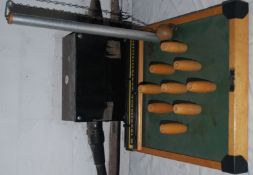 A traditional bowling game