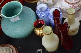 A selection of vases ,small and large