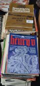 A collection of Bristol Old Vic Theatre programmes