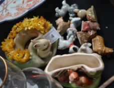 A selection of china animals