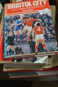 A good collection of local football programmes