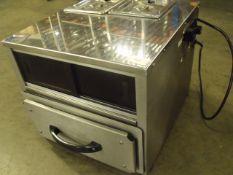 victorian compact potato oven with independently heated bain maries for toppings
 
complements lot