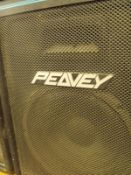 Pair of proffesional Peavey Eurosys 2 speakers with wall hanging brackets