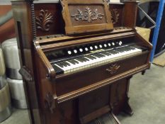 Very old reed organ made by John Malcom and Son of London