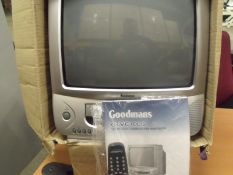 Goodmans combination tv and remote