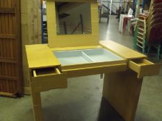 light oak dressing table