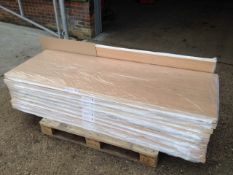 8 x Hardwood fire doors (un-used)