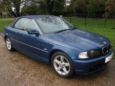 BMW 320ci CONVERTIBLE   AUTOMATIC TIPTRONIC   2002/02 REG