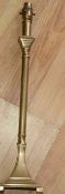 CIRCA 3 BRASS 25.5 CM HEAVY CANDLE STICKS POST AT Â£8.00
