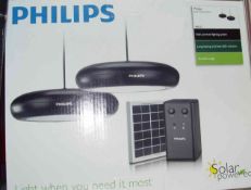 2 X Box sets of Philips home solar pow