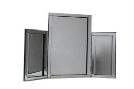 Triple Glass Tri-Folding Dressing Table Bedroom Mirror

Measures: H 54cm W 78cm


This classic and