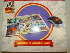 12 MARVEL PC MOUSE AND MOUSE MAT SET