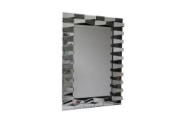 Brand New and Exclusive

Large Unusual Contemporary Beveled Rectangular Wall Hanging Mirror