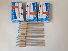 3 Papermate  replay pens box of 12