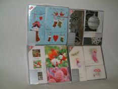 Dutch Worded Christmas Cards. 48 boxes containing 21 cards per box (1008 cards).