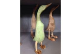 Brand New

Our Hand Carved Wooden Ducks with are each made from Bamboo root.
 Each one is hand