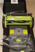 24 VOLT ELECTRIC MOWER LOOKS NEW UNTESTED WITH CHARGER POST AT Â£15.00 VERY HEAVY