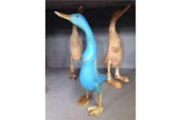 Brand New

Our Hand Carved Wooden Ducks with are each made from Bamboo root.
 Each one is hand