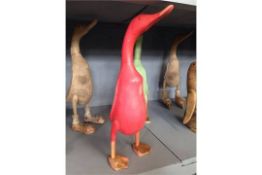 Brand New

Our Hand Carved Wooden Ducks with are each made from Bamboo root.
 Each one is hand