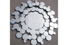 Brand New and Exclusive

Large Chic Circle Clear Glass Stunning Modern Hanging Wall Mirror