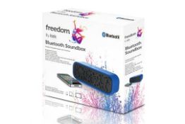 Brand New and Boxed

ITEK FREEDOM BLUETOOTH SOUNDBOX PORTABLE RECHARGEABLE SPEAKER WITH MIC NEW -