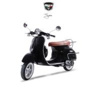 New Neco Abruzzi 50cc 4 stroke Automatic Retro Scooter - Pearl Black