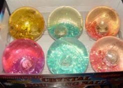X 3 BOXES 6 PER BOX. Super size Crystal Bouncing balls SOME BATTERIES COULD BE FLARRP. Â£3.99 per