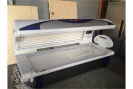 Ergoline 300 Super Power Laydown Sunbed Tanning Commercial Sun Bed