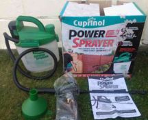 Cuprinol power sprayer NEW Can post at the cost of Ã‚Â£12.00  FULLY INSURED AND TRACKED.. NO VAT.