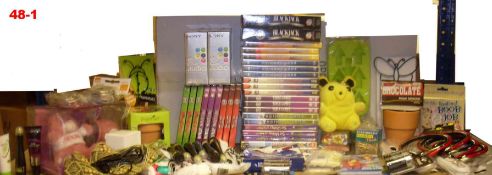 Over 100 Brand new items, all easy sellers.