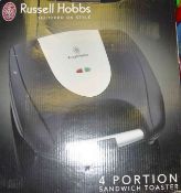 RUSSELL HOBBS 4 PORTION SANDWICH TOASTER POST AT Â£9.00