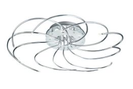 Philips Massive Maduro Chrome 10 Light Flush Ceiling Light - rrp Â£399 - Brand new in original