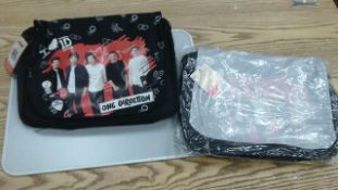 5pcs x Brand new 1 Direction Messenger Bag - rrp £12.99